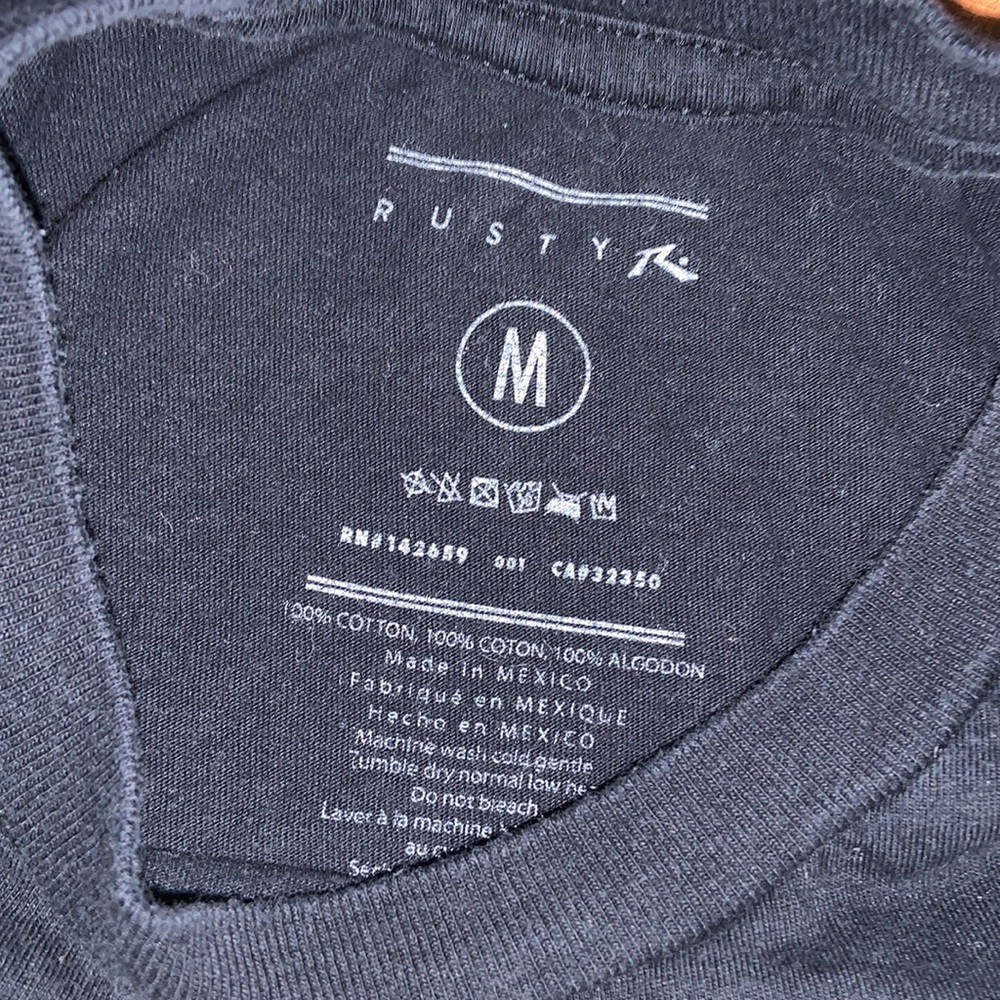 Rusty Crew Neck T-Shirt - Picture 3 of 4